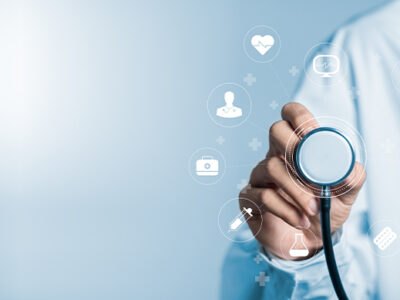 Healthcare digital strategy illustration